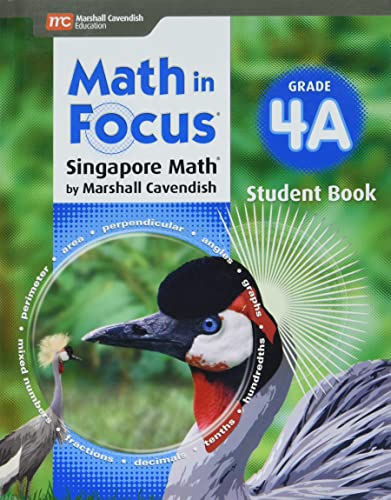 2018 Math in Focus (STA) Student Edition Book A Grade 4