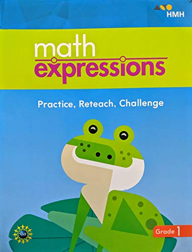 Math Expressions (StA) Practice/Reteach/Challenge Book BlackLine Master Grade 1