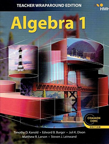2018 AGA Teacher Edition Hardcover Algebra 1