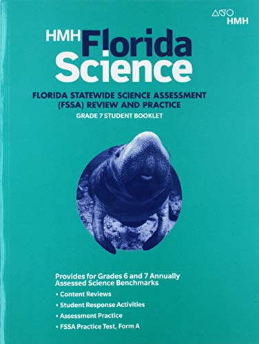 HMH Science Florida Statewide Science Assessment Review and Practice Student Edition Grade 7 2019