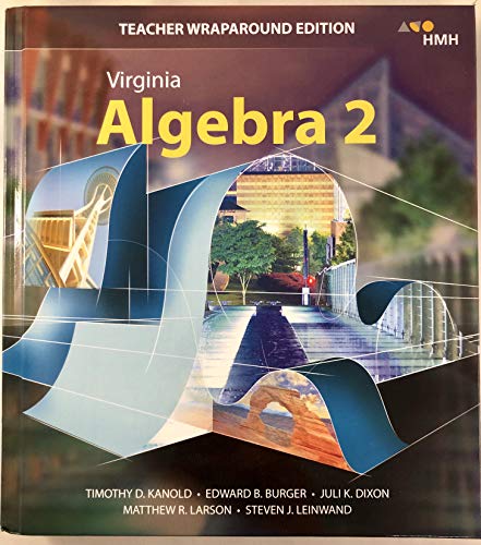 2019 Virginia AGA Teacher Edition Algebra 2