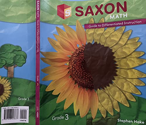 Saxon Math Hake Guide to Differentiated Instructions Grade 3