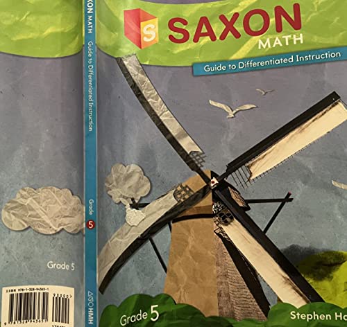 Saxon Math Hake Guide to Differentiated Instructions Grade 5