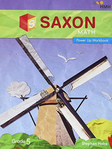 Saxon Math Hake Power Up Workbook Grade 5