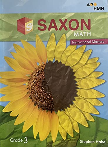 Saxon Math Hake Instructional Masters Workbook Grade 3