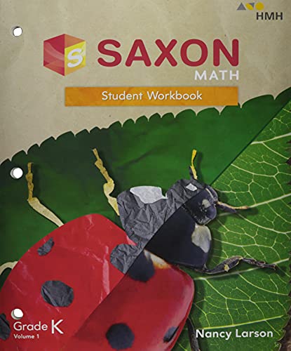 Saxon Math Consumable Student Workbook Set Grade K