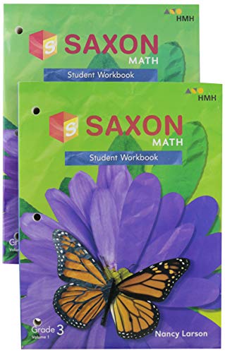 Saxon Math Consumable Student Workbook Set Grade 3