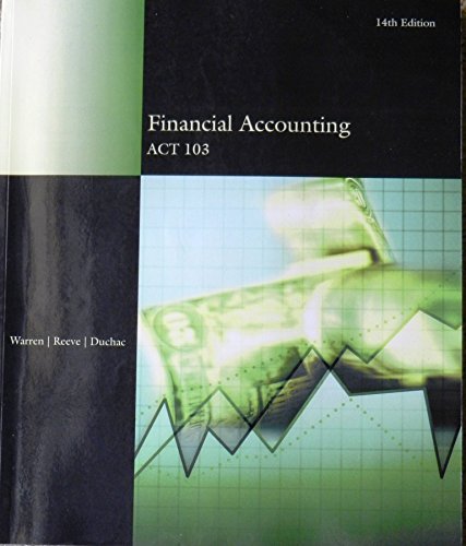 ACP FINANCIAL ACCOUNTING VOL 3- ACT 103