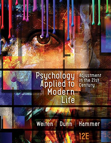 MindTap Psychology, 1 term (6 months) Printed Access Card for Weiten/Dunn/Hammer's Psychology Applied to Modern Life: Adjustment in the 21st Century