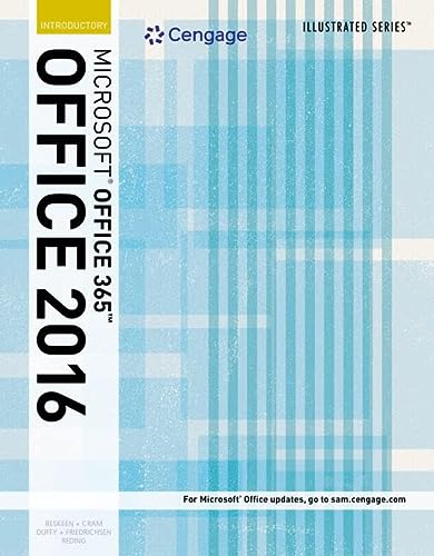 Illustrated MicrosoftÂ® Office 365 & Office 2016: Introductory, Loose-leaf Version