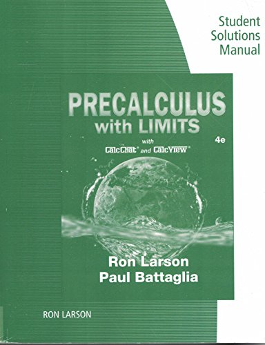 Student Solutions Manual