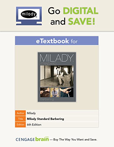 Printed Access Card for Milady Standard Barbering eBook