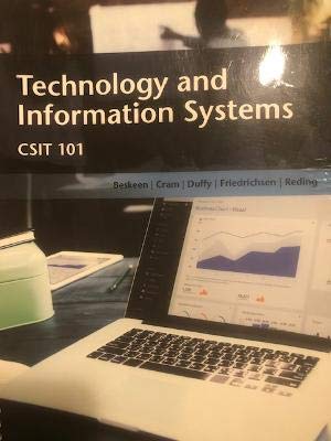 Custom Technology & Information Systems: CSIT 101