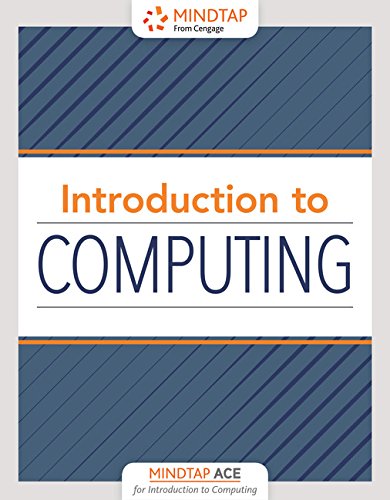 MindTap ACE Introduction to Computing, 1 term (6 months) Printed Access Card