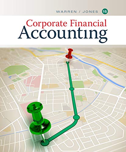 CNOWv2, 1 term Printed Access Card for Warren/Jonesâ€™ Corporate Financial Accounting, 15th