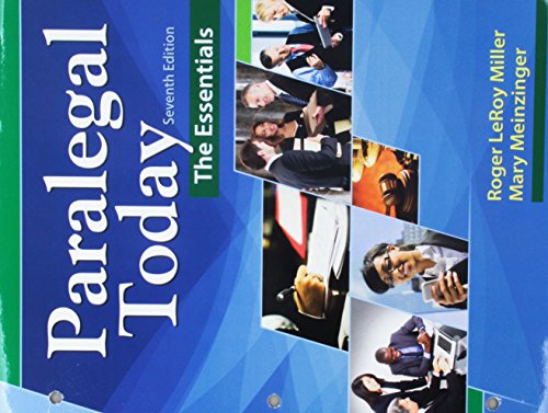 Paralegal Today: The Essentials, Loose-Leaf Version