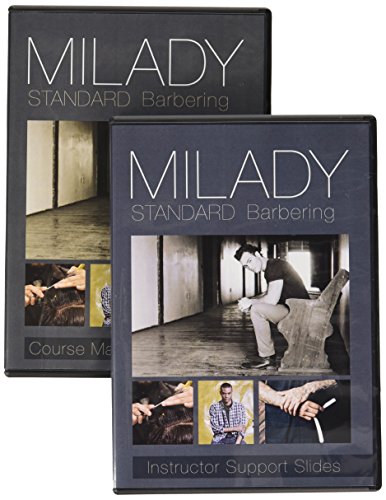 Bundle: Milady Standard Barbering: DVD Series, 6th + Course Management Guide on CD-ROM + Instructor's Support Slides