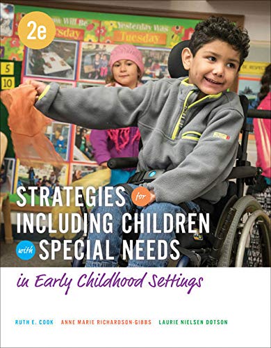 Bundle: Strategies for Including Children with Special Needs in Early Childhood Settings, Loose-Leaf Version, 2nd + MindTap Education, 1 term (6 months) Printed Access Card