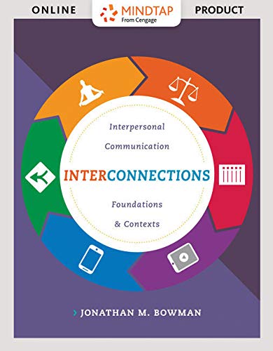 MindTap Speech, 1 term (6 months) Printed Access Card for Bowman's Interconnections: Interpersonal Communication Foundations