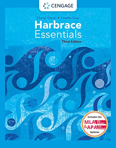 Harbrace Essentials (w/ MLA9E Updates)