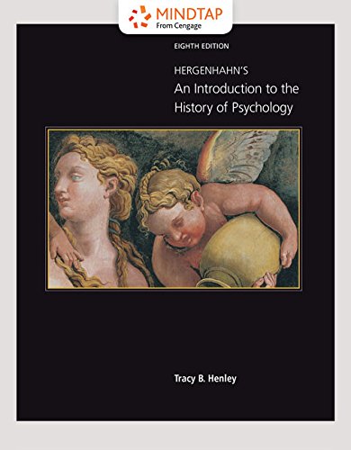 MindTap Psychology, 1 term (6 months) Printed Access Card for Hergenhahn's An Introduction to the History of Psychology