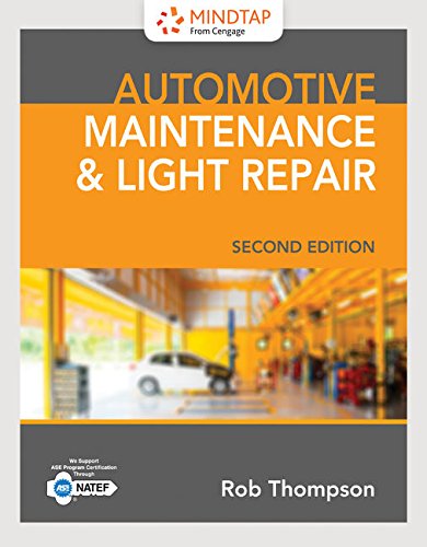 MindTap Automotive, 4 terms (24 months) Printed Access Card for Thompson's Automotive Maintenance & Light Repair