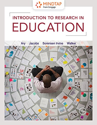 MindTap Education, 1 term (6 months) Printed Access Card for Ary/Jacobs/Sorensen/Walker's Introduction to Research in Education