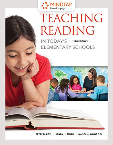 MindTap Education, 1 term (6 months) Printed Access Card for Roe/Smith/Kolodziej's Teaching Reading in Today's Elementary Schools, 12th