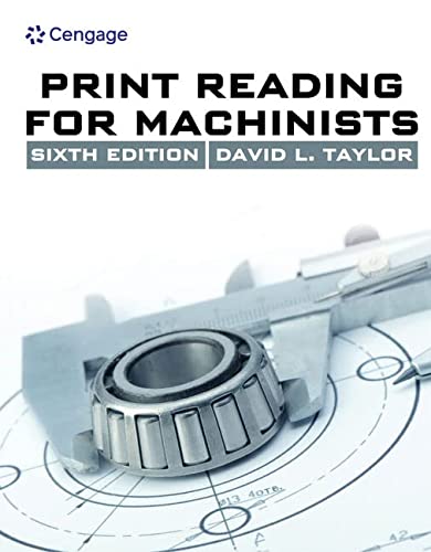 MindTap Blueprint Reading, 4 terms (24 months) Printed Access Card for Taylor's Print Reading for Machinists, 6th