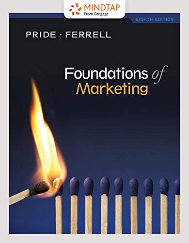 MindTap Marketing, 1 term (6 months) Printed Access Card for Pride/Ferrell's Foundations of Marketing, 8th