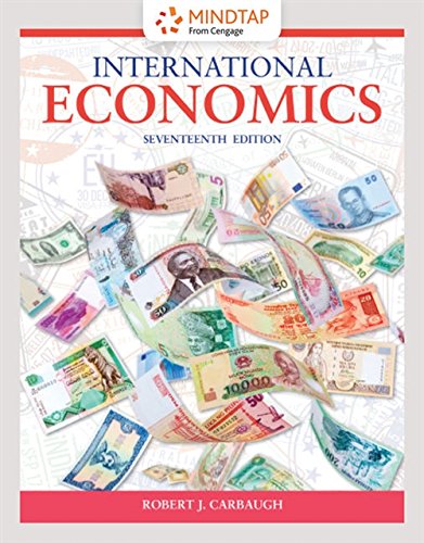 MindTapEconomics, 1 term (6 months) Printed Access Card for Carbaugh's International Economics, 17th