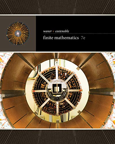 WebAssign Printed Access Card for Waner/Costenoble's Finite Mathematics, 7th Edition, Single-Term
