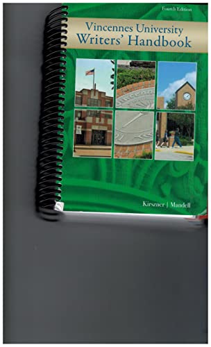 ACP VINCENNES UNIVERSITY WRITE RS' HANDBOOK