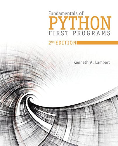 Fundamentals of Python