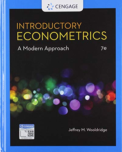 Bundle: Introductory Econometrics: A Modern Approach, 7th + MindTap 1 term Printed Access Card