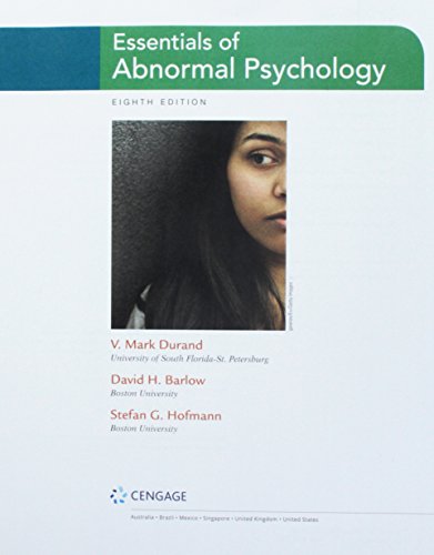 Bundle: Essentials of Abnormal Psychology, Loose-Leaf Version, 8th + MindTap Psychology, 1 term (6 months) Printed Access Card