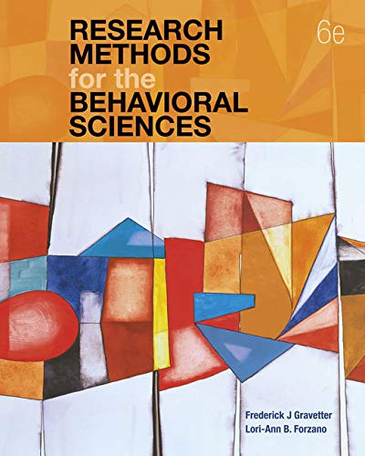 Bundle: Research Methods for the Behavioral Sciences, 6th + MindTap Psychology, 1 term (6 months) Printed Access Card