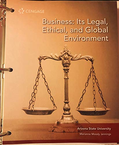 Custom LES 305 Business Law