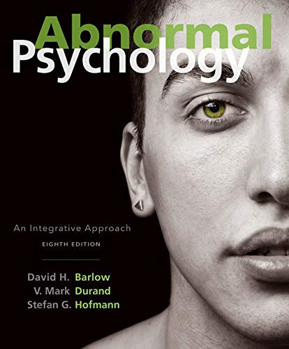Bundle: Abnormal Psychology: An Integrative Approach, 8th + Casebook in Abnormal Psychology, 5th