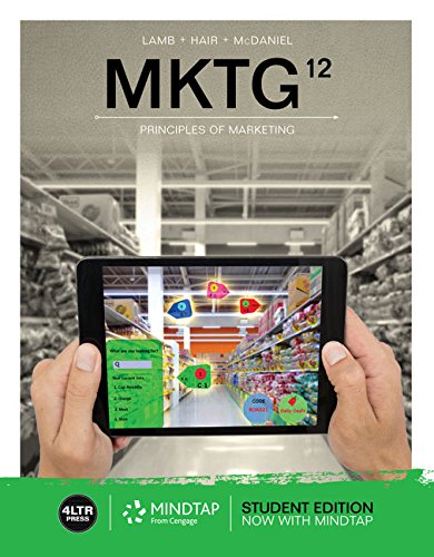 MindTap Marketing, 1 Term (6 Months) Printed Access Card for Lamb/Hair/Mcdaniel 's MKTG12