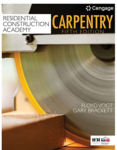 MindTap for Vogt/Brackett's Residential Construction Academy: Carpentry, 2 terms Printed Access Card