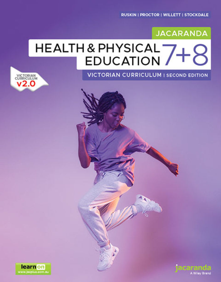 Jacaranda Health & Physical Education 7&8 Victorian Curriculum, 2e learnON and Print