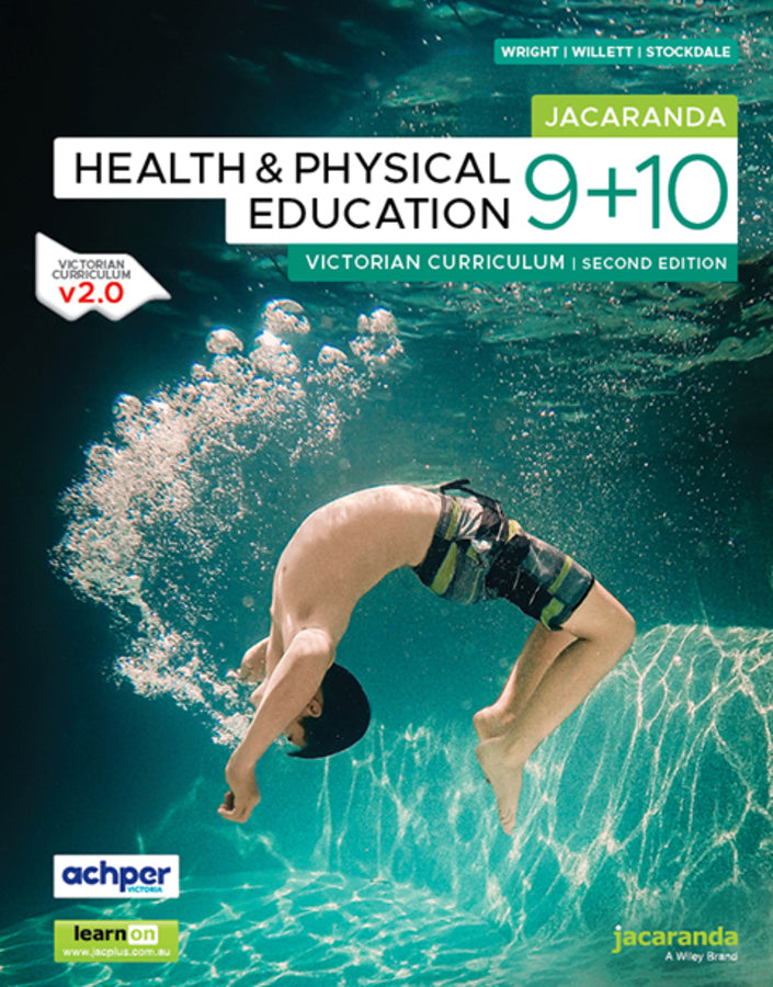 Jacaranda Health & Physical Education 9&10 Victorian Curriculum, 2e learnON and Print
