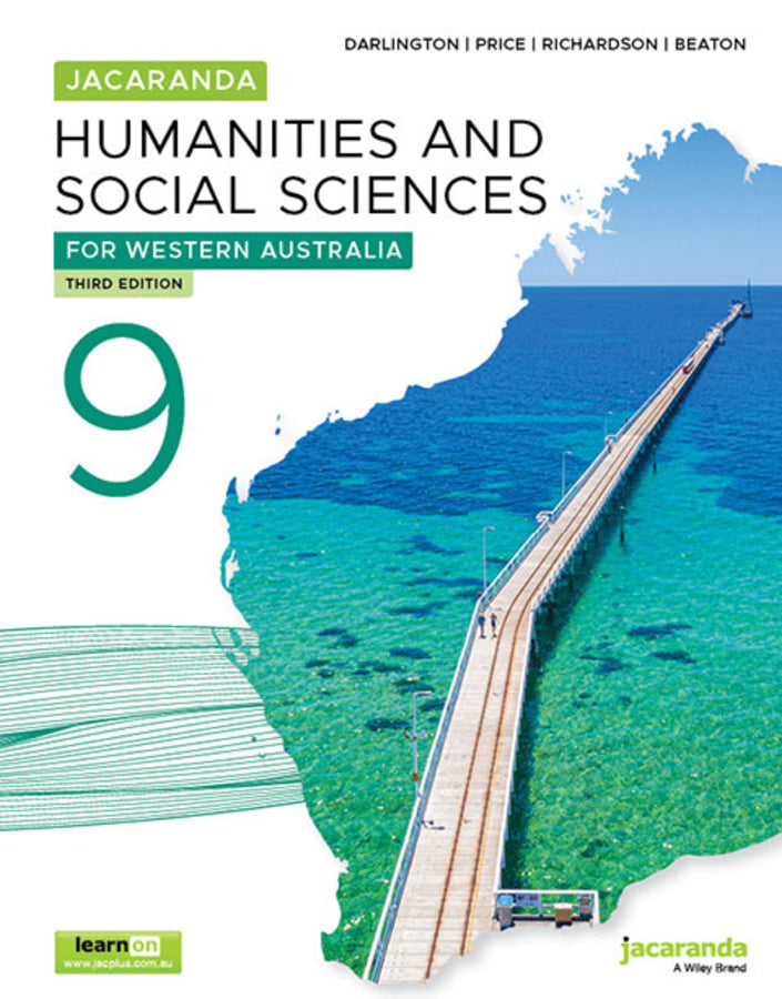 Jacaranda Humanities and Social Sciences 9 for Western Australia, 3e learnON and Print