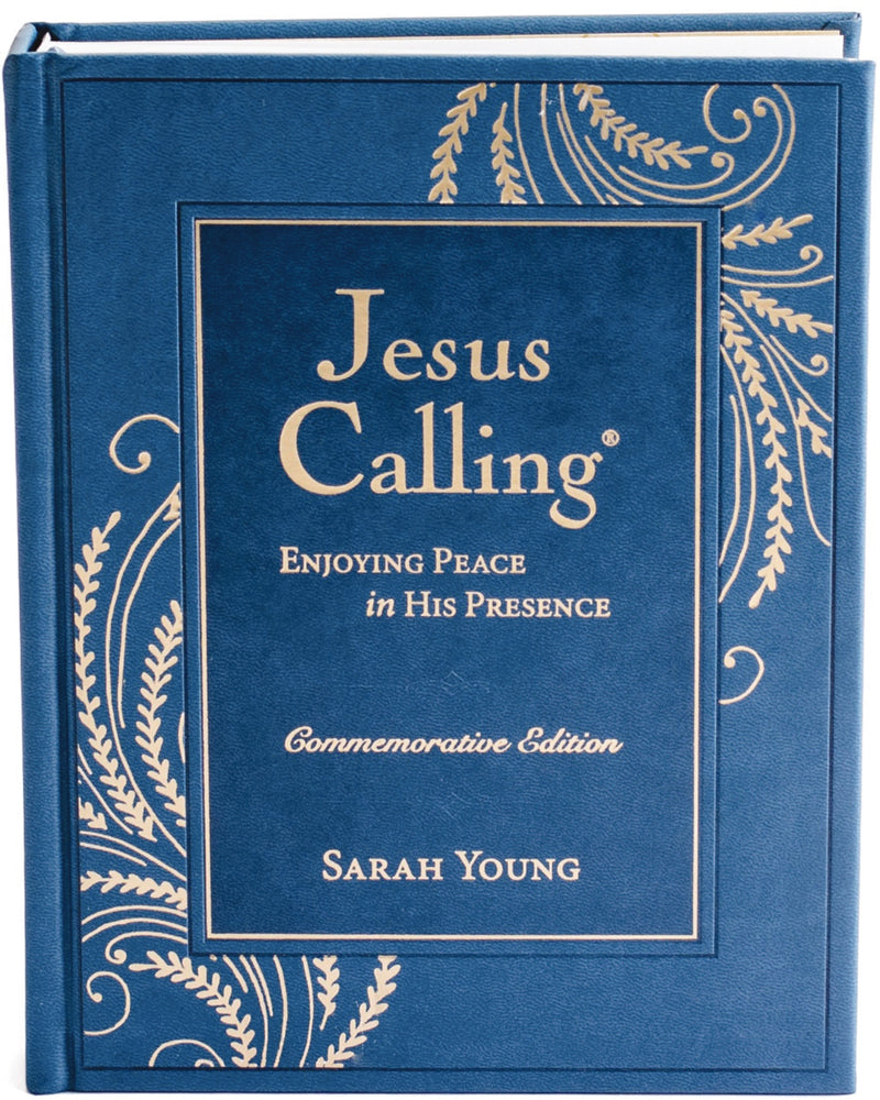Jesus Calling –NEW– Commemorative Edition: Enjoying Peace in His Presence (A 365-Day Devotional, Includes 12 NEW Bonus Devotions and 12 Letters from the Author)