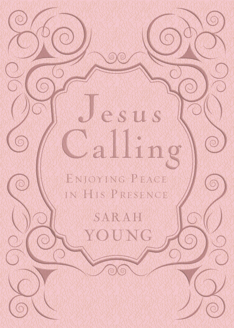 Jesus Calling, Pink Leathersoft, with Scripture References: Enjoying Peace in His Presence (A 365-Day Devotional) – The Perfect Christian Gifts for Women