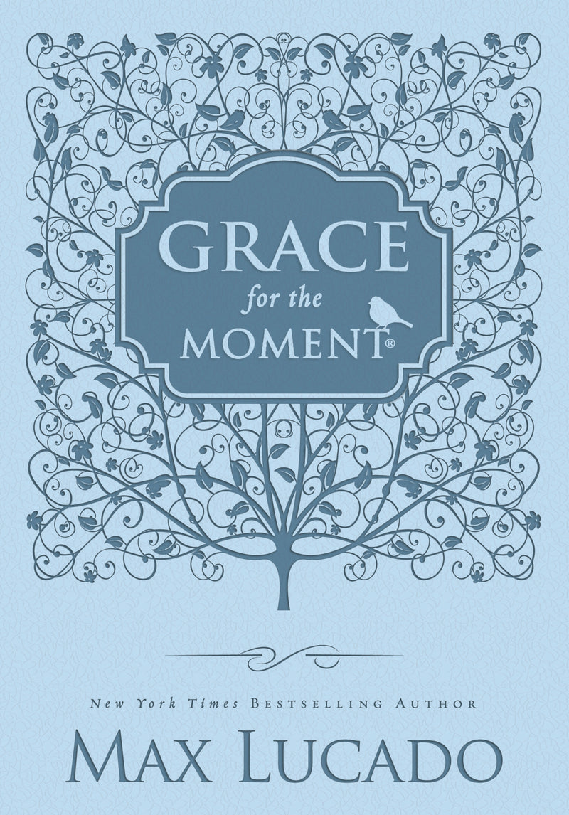 Grace for the Moment Volume I, Blue Leathersoft: Inspirational Thoughts for Each Day of the Year (A 365-Day Devotional)