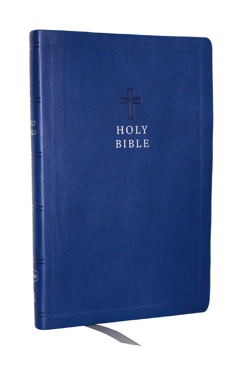 KJV Holy Bible: Value Ultra Thinline, Blue Leathersoft, Red Letter, Comfort Print: King James Version