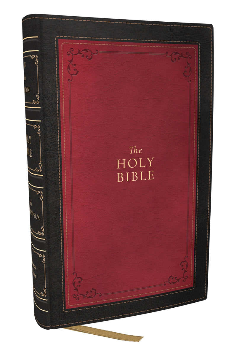 1611 KJV with Apocrypha, Black Leathersoft: Holy Bible