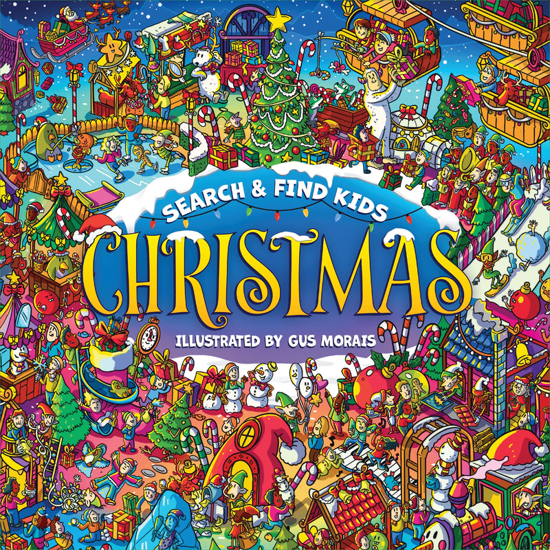 Search-and-Find Kids: Christmas: Spot Santa, Reindeer, Elves, and More!